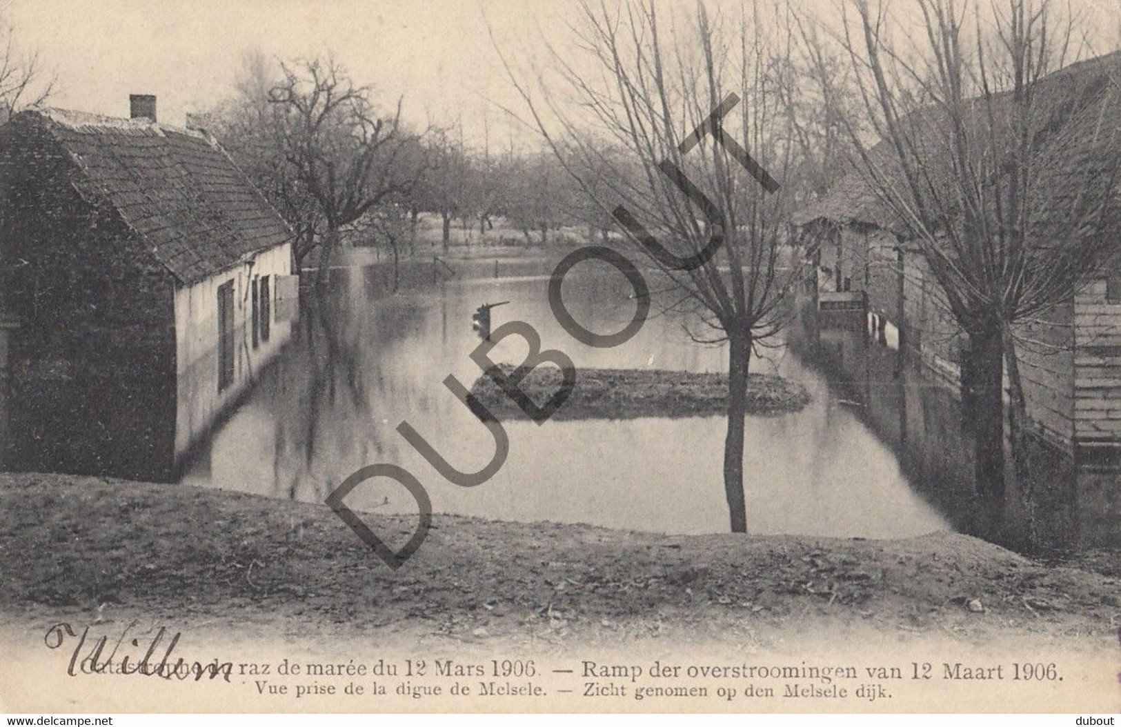 Postkaarte/Carte Postale - MELSELE - Ramp Der Overstromingen Van 12 Maart 1906 (C2795) - Beveren-Waas