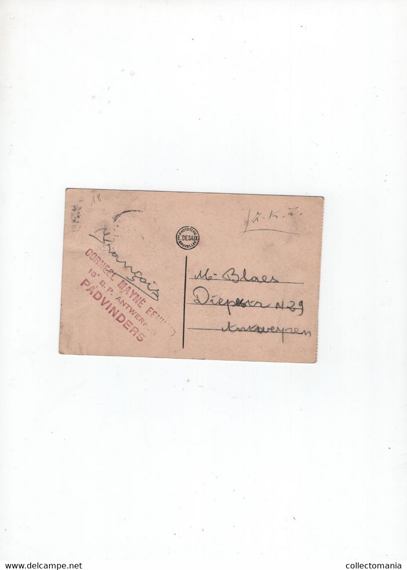 1 Oude Postkaart Grobbendonck   Grobbendonk  Vaartbrug -  Stempel : Corneel Mayne 18e BP Padvinders Is De Verzender - Grobbendonk
