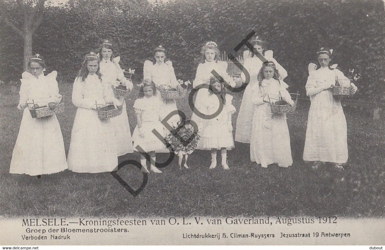 Postkaarte/Carte Postale - MELSELE - Kroningsfeesten Van OLV Van Gaverland, Augustus 1922 (C2733) - Beveren-Waas