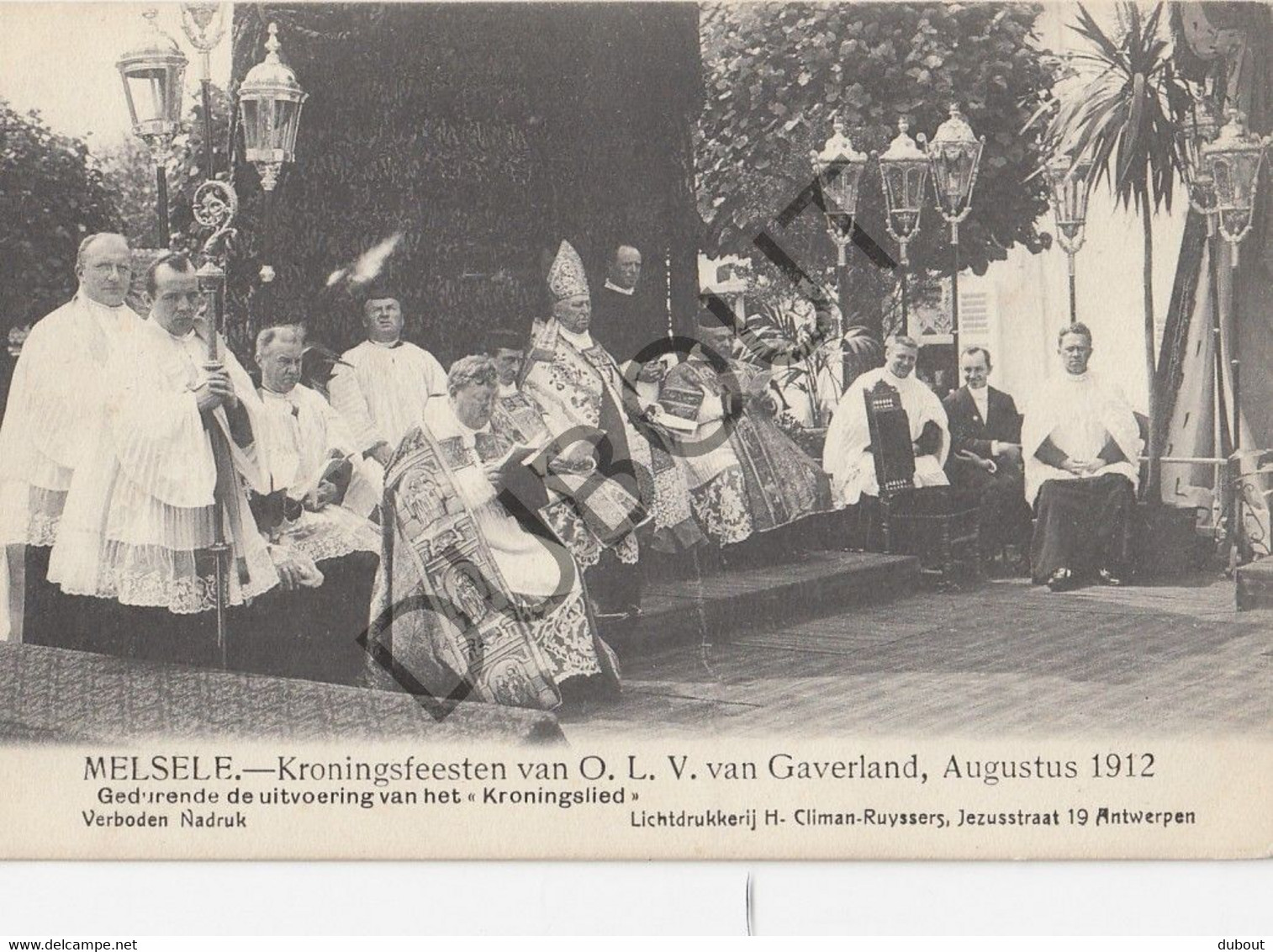 Postkaarte/Carte Postale - MELSELE - Kroningsfeesten Van OLV Van Gaverland, Augustus 1922 (C2814) - Beveren-Waas