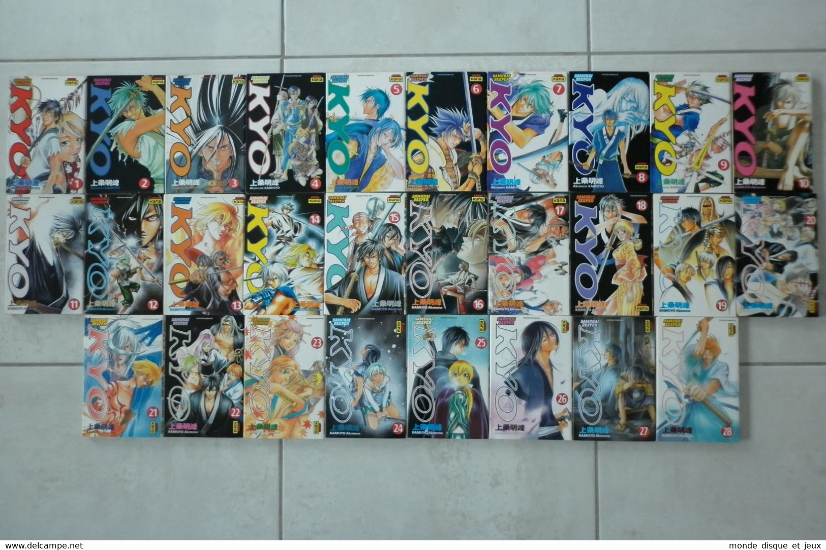 KYO Mangas Volume 1 à 28 VF Kana Collection Lot 28 Mangas - Lots De Plusieurs Livres