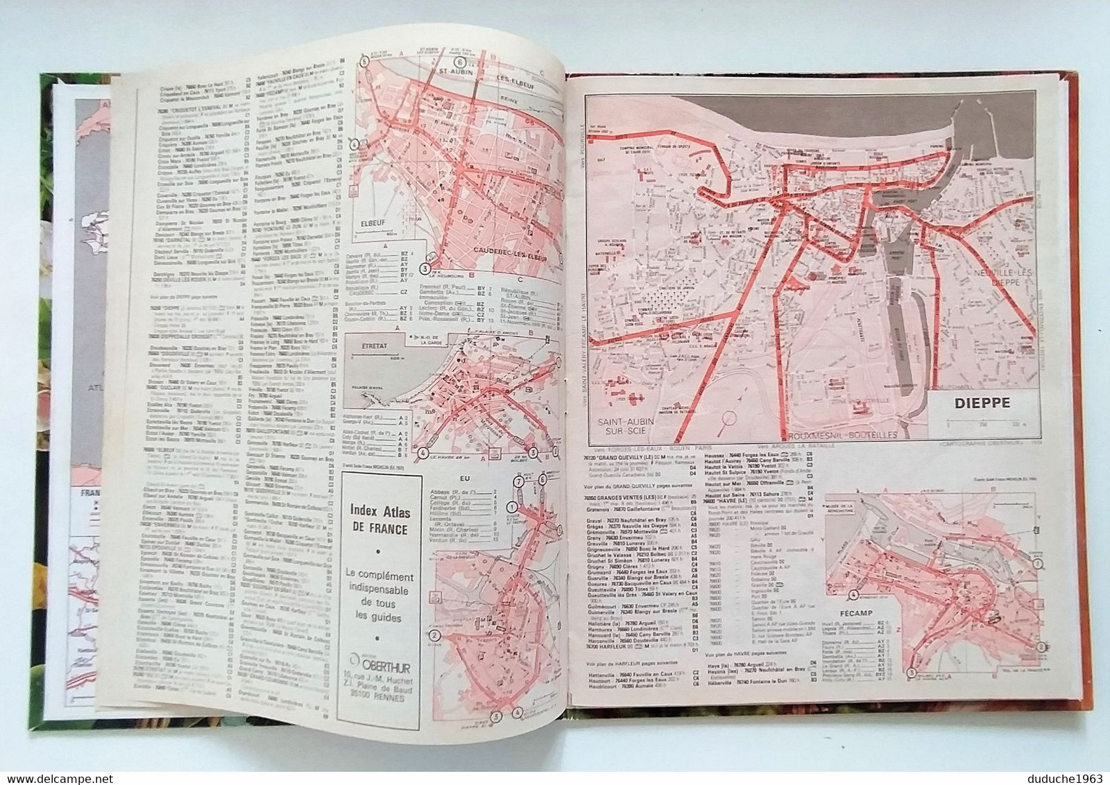 Calendrier La Poste - Almanach PTT 1987 - Seine Maritime