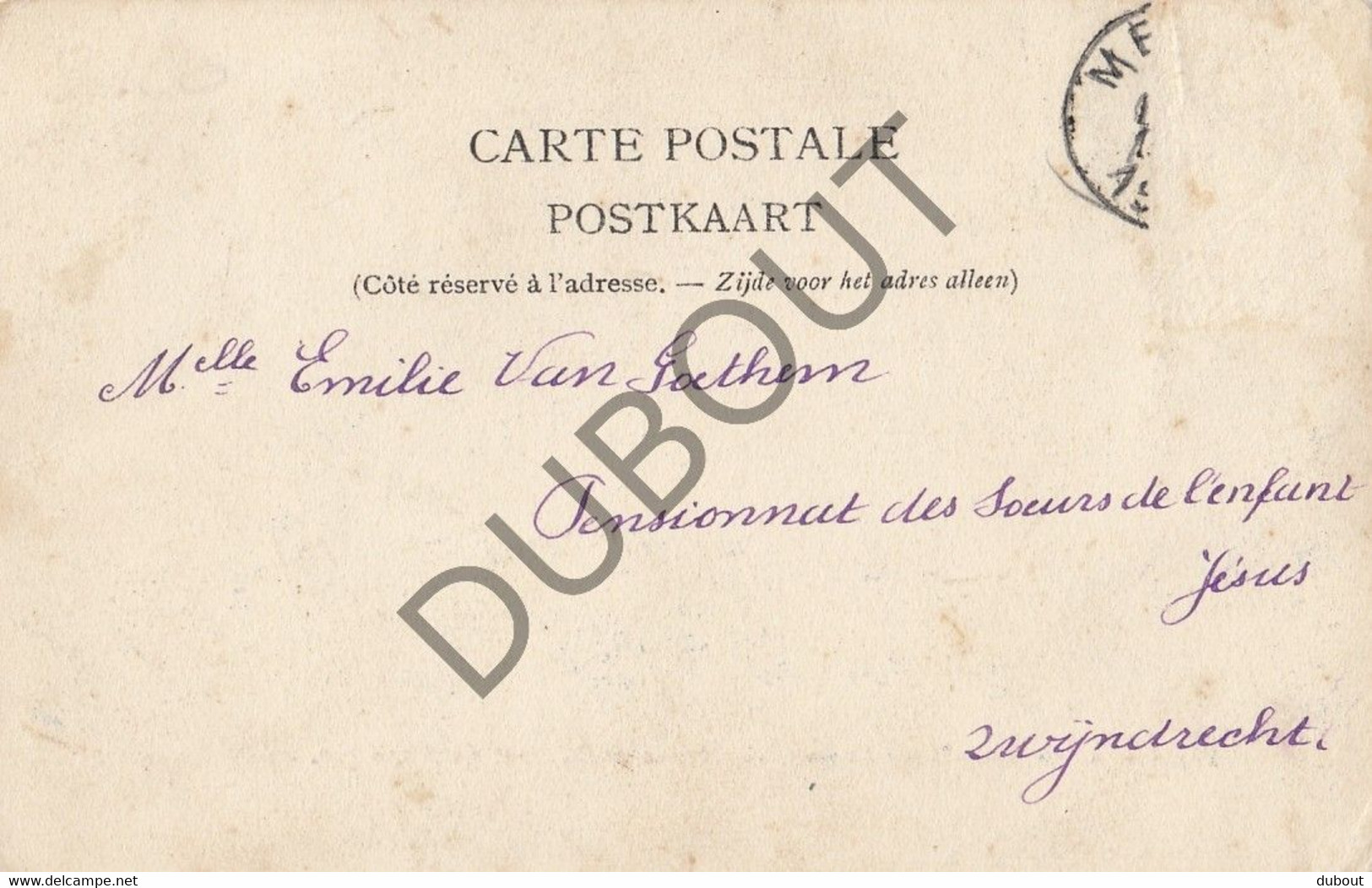 Postkaarte/Carte Postale - MELSELE - Pensionaat (C2794) - Beveren-Waas