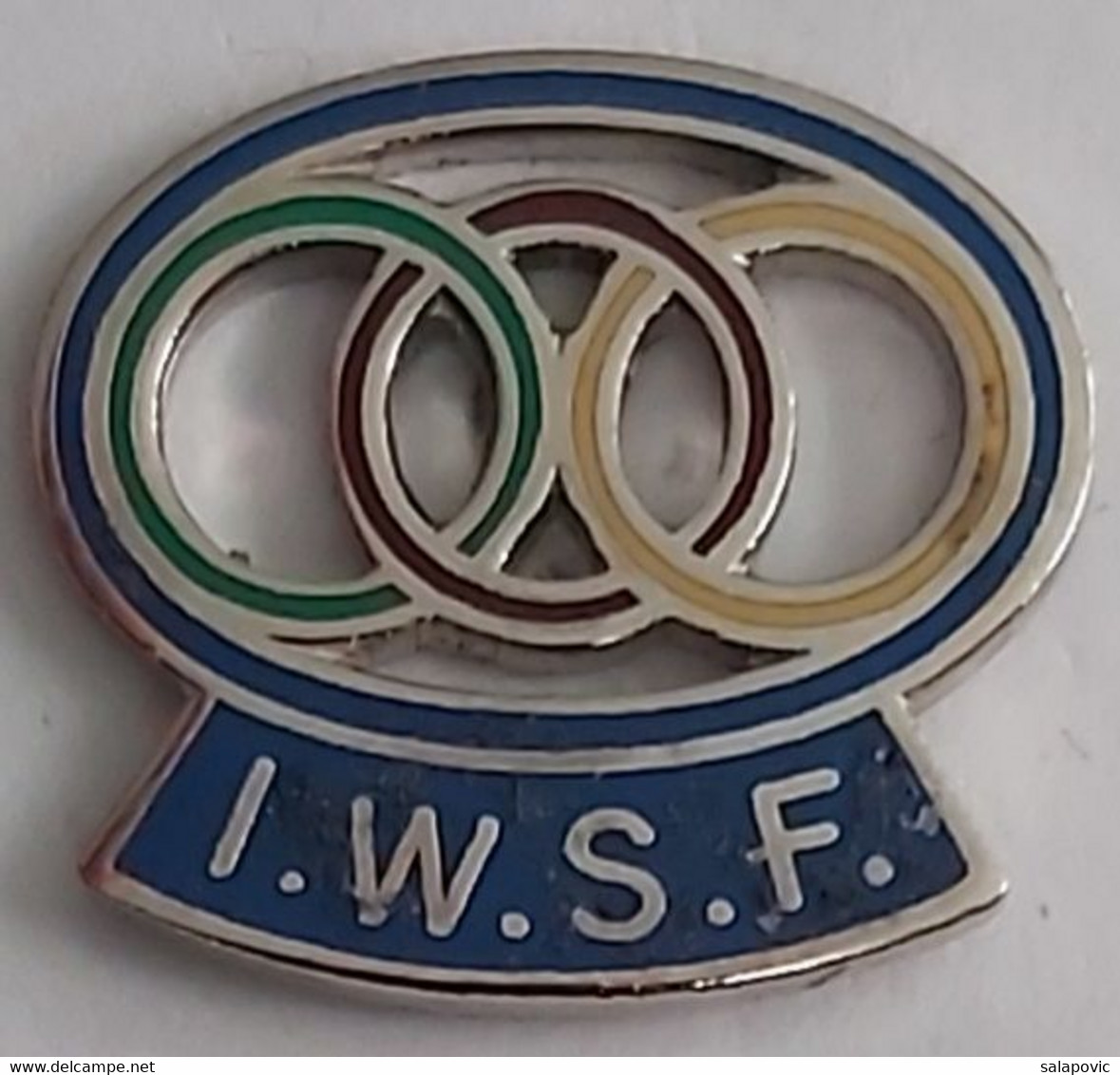 I.W.S.F.  International Water Ski Federation  PIN A13/3 - Ski Náutico