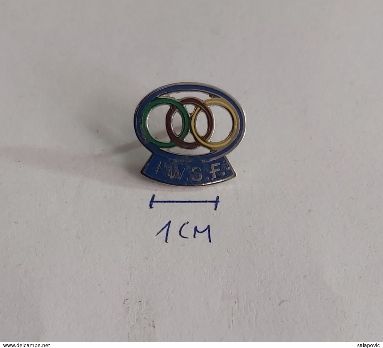 I.W.S.F.  International Water Ski Federation  PIN A13/3 - Wasserski