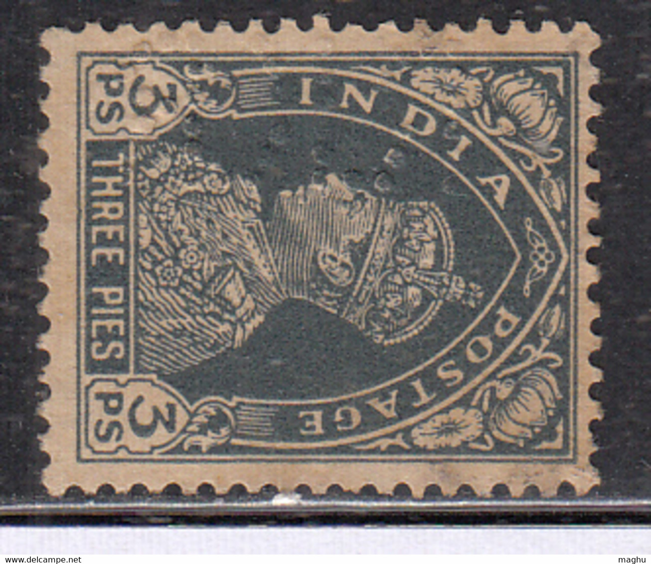 British India 1937 Used Perfin / Perfins - Perfin