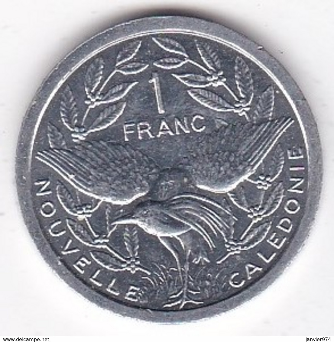 Nouvelle-Calédonie . 1 Franc 2008, En Aluminium . - Nouvelle-Calédonie