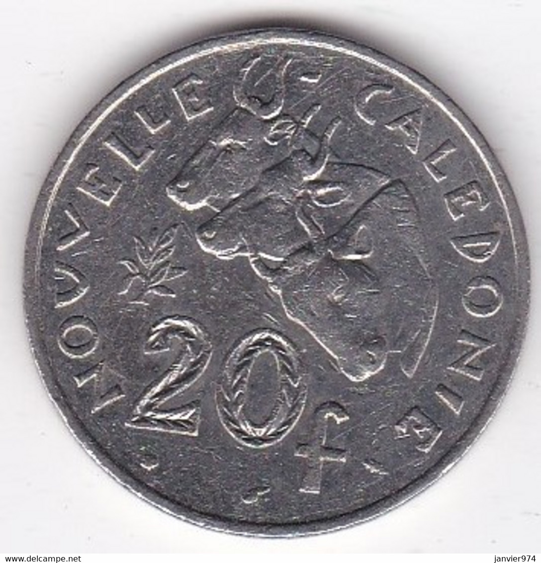 Nouvelle-Calédonie. 20 Francs 1986. En Nickel - Nouvelle-Calédonie