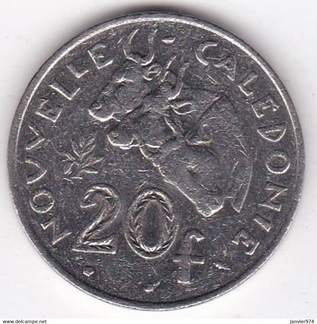 Nouvelle-Calédonie. 20 Francs 1986. En Nickel - Nouvelle-Calédonie