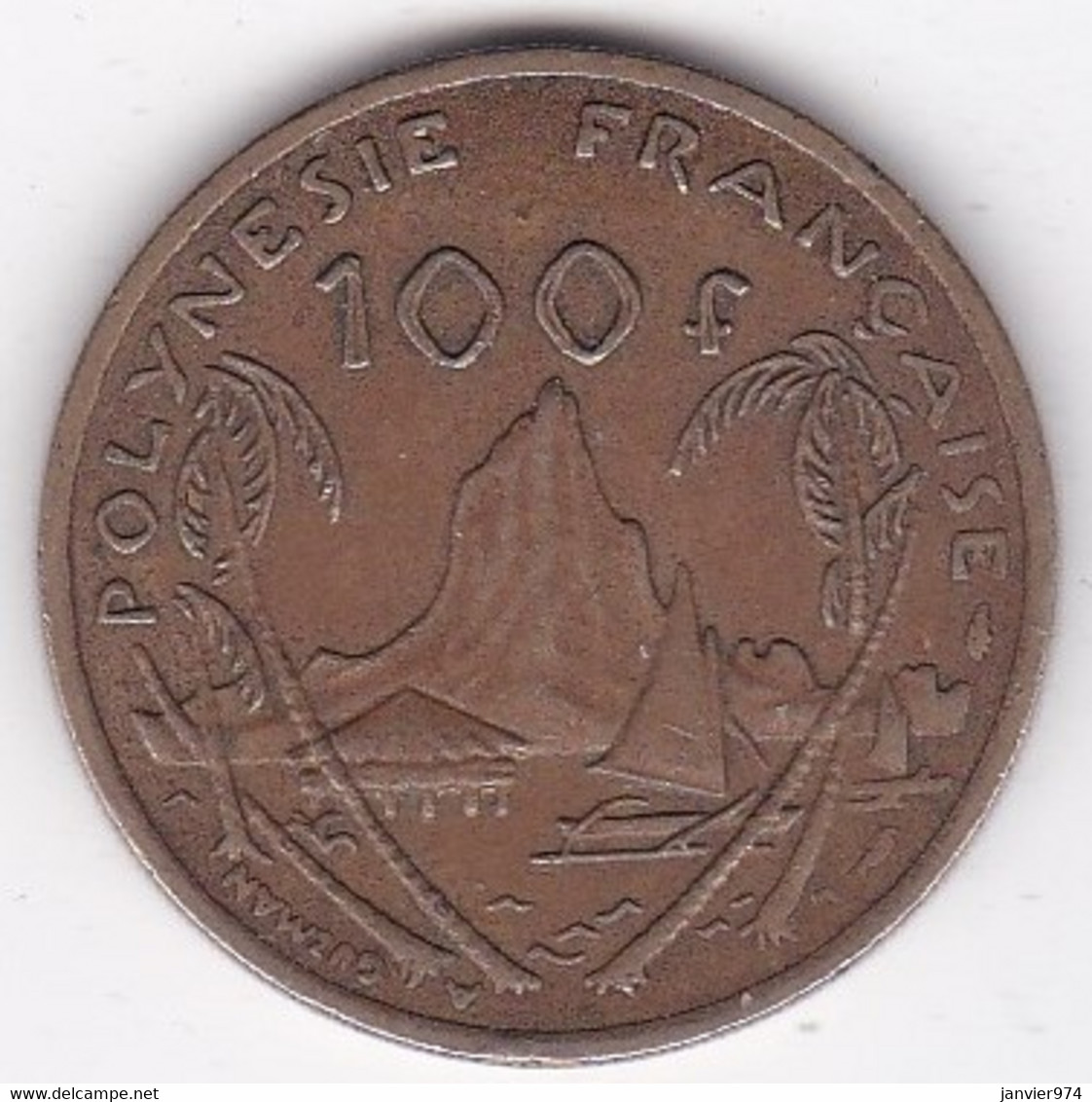 Polynésie Française . 100 Francs 1986, Cupro-nickel-aluminium - Polynésie Française