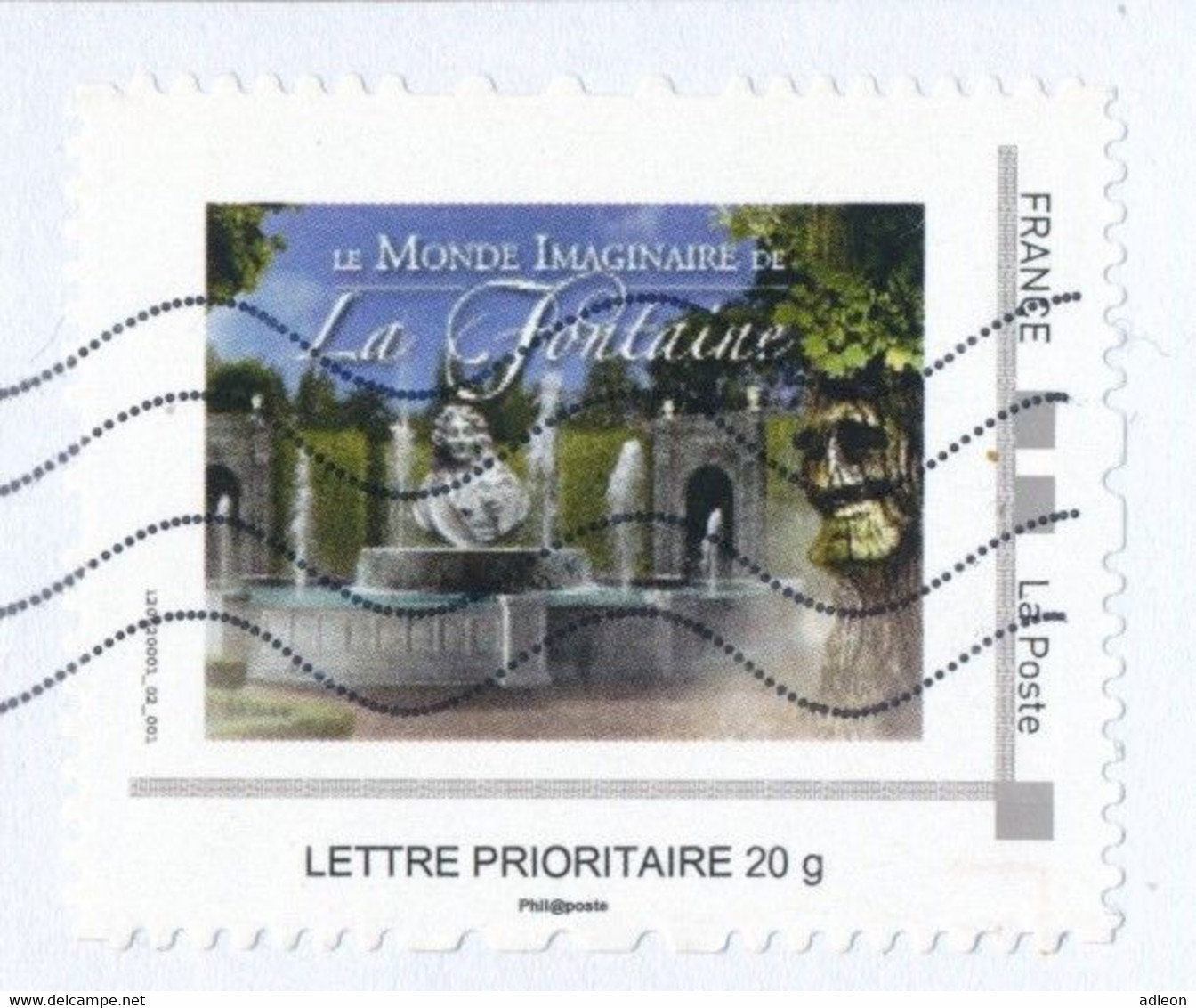 France-IDTimbres - Le Monde Imaginaire De La Fontaine - YT IDT 7 Sur Lettre Du 11-10-2012 - Covers & Documents