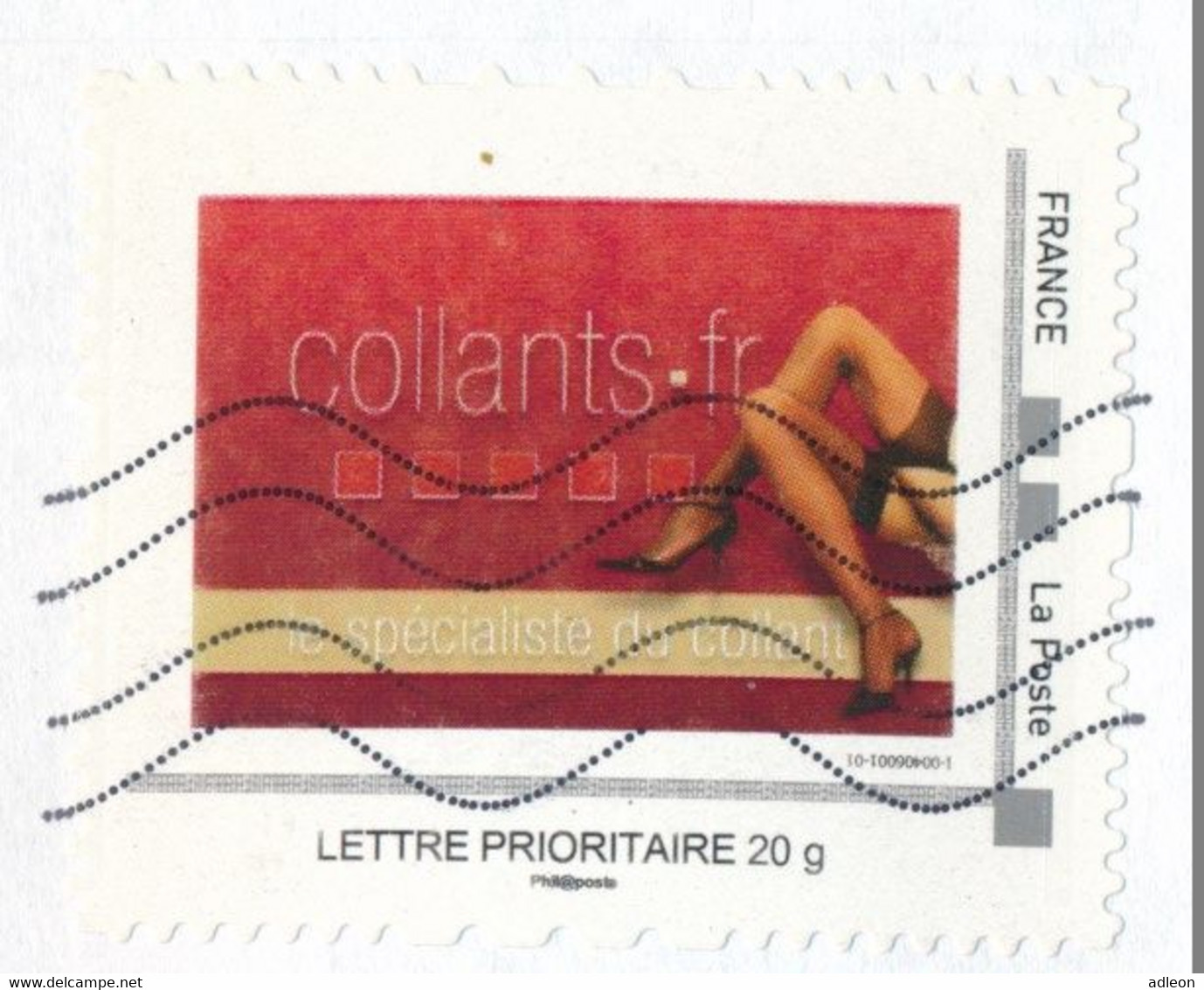 France-IDTimbres - Collants.fr - YT IDT 7 Sur Lettre Du 27-08-2012 - Brieven En Documenten