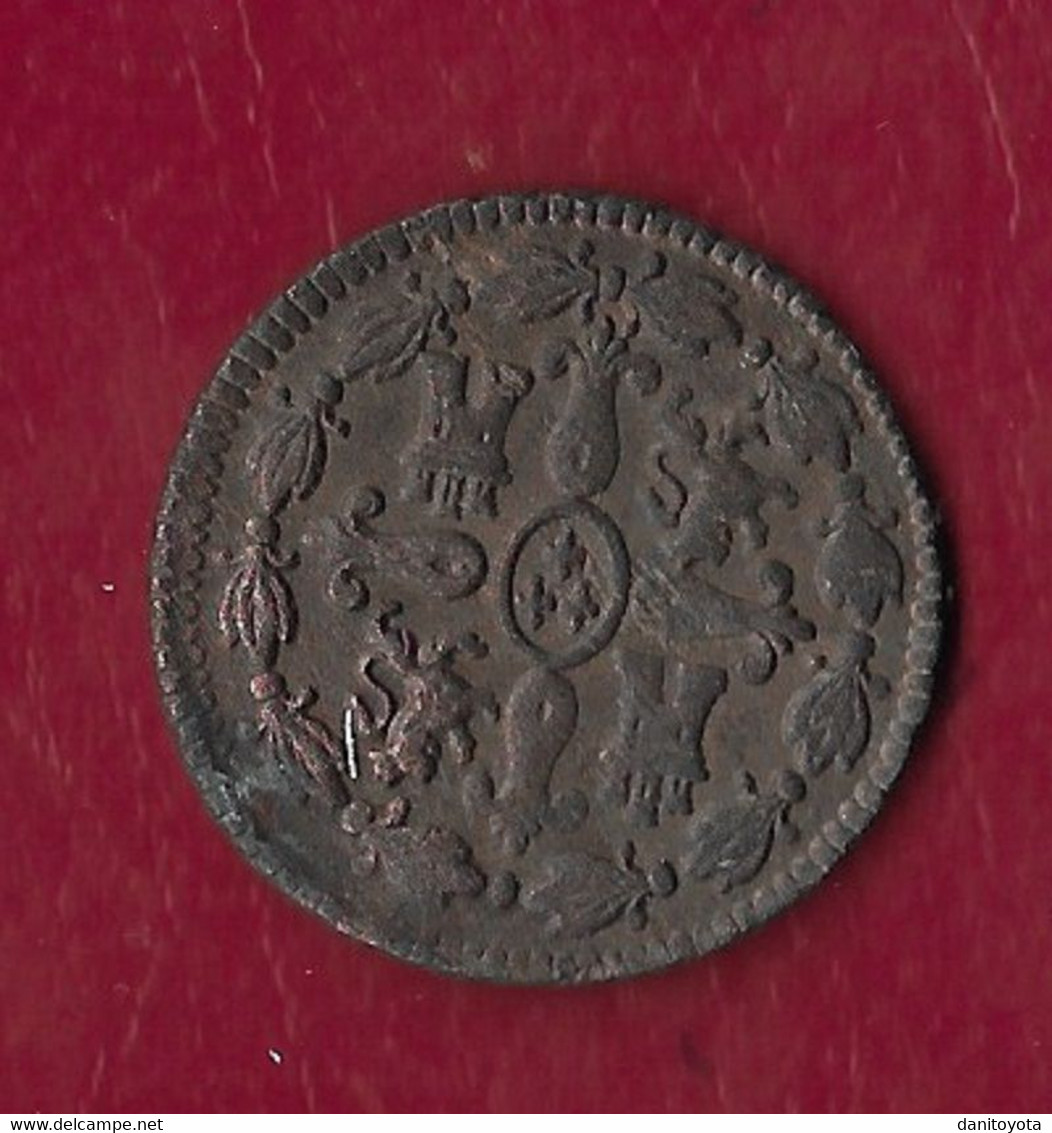 ESPAÑA. AÑO 1802 4 MARAVEDIES CARLOS IV SEGOVIA (REF A/F) - Provincial Currencies