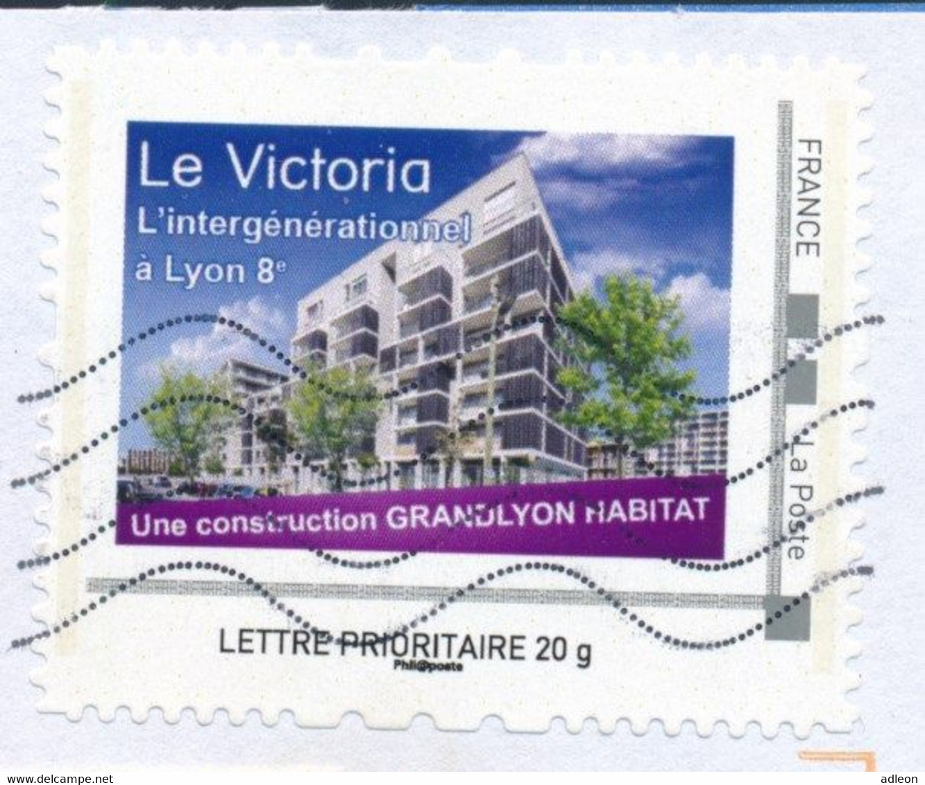 France-IDTimbres - Le Victoria GrandLyon Habitat - YT IDT 7 Sur Lettre Du 28-05-2013 - Cartas & Documentos