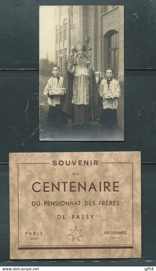 Souvenir Du Centenaire Du Pensionnat Des Freres De  Passy Froyennes, 20 Doscuments Au Total Dont 14 Cpa Malc 125 - Tournai