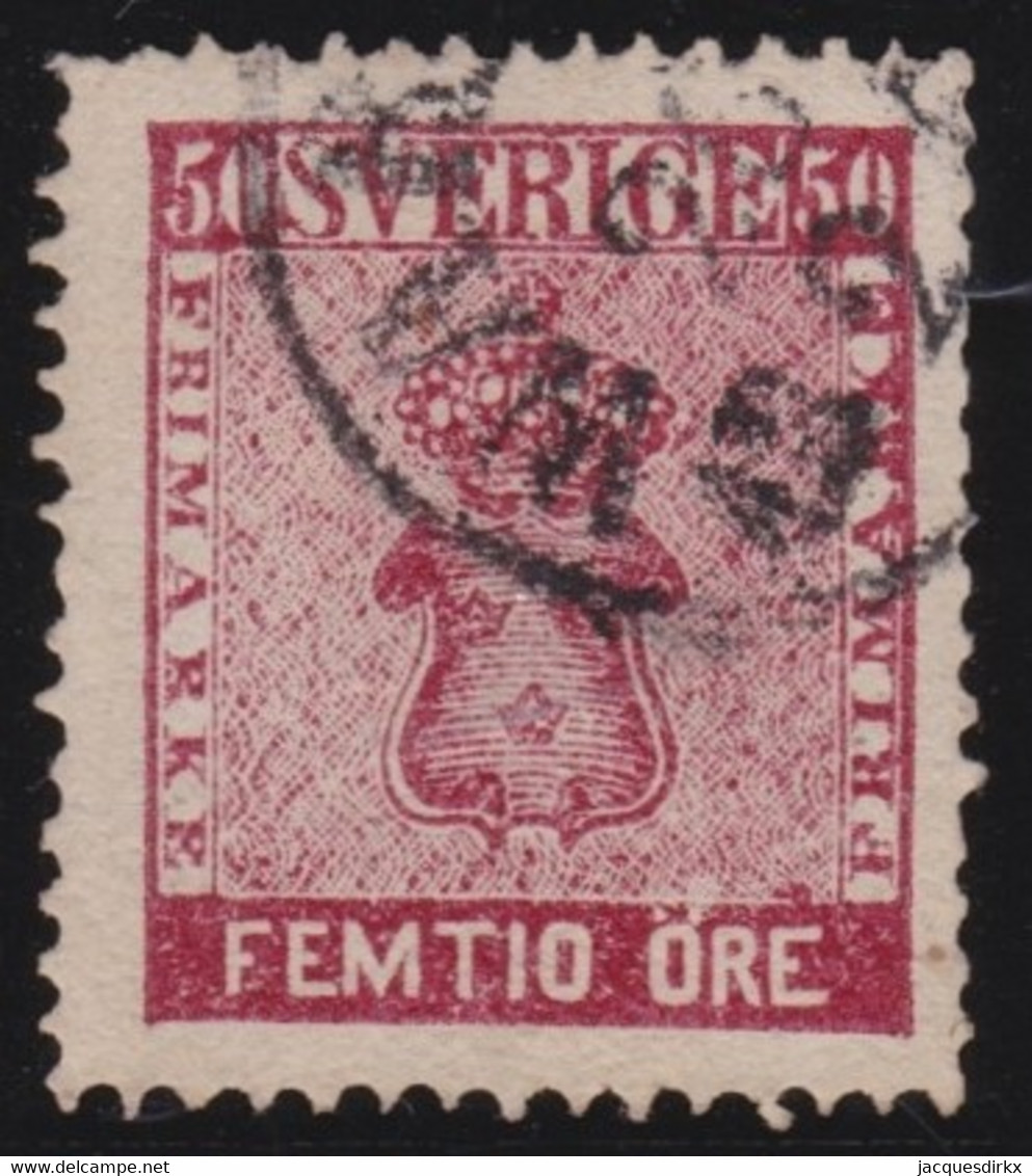 Sweden   .    Y&T   .    11  (2 Scans)        .     O   .     Cancelled - Used Stamps