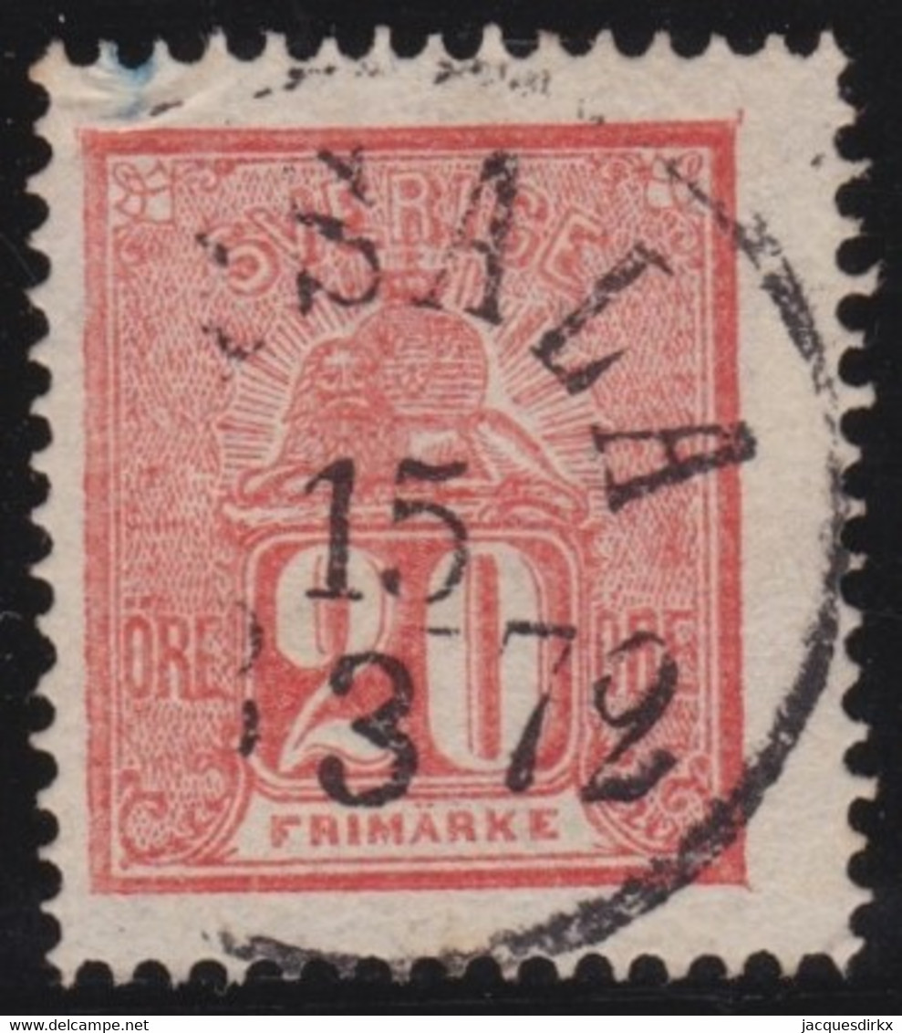 Sweden   .    Y&T   .    15        .     O   .     Cancelled - Used Stamps