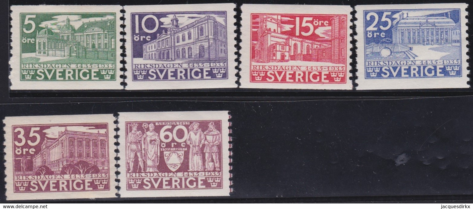 Sweden   .    Y&T   .     229.234        .      *     .   Mint-hinged - Unused Stamps