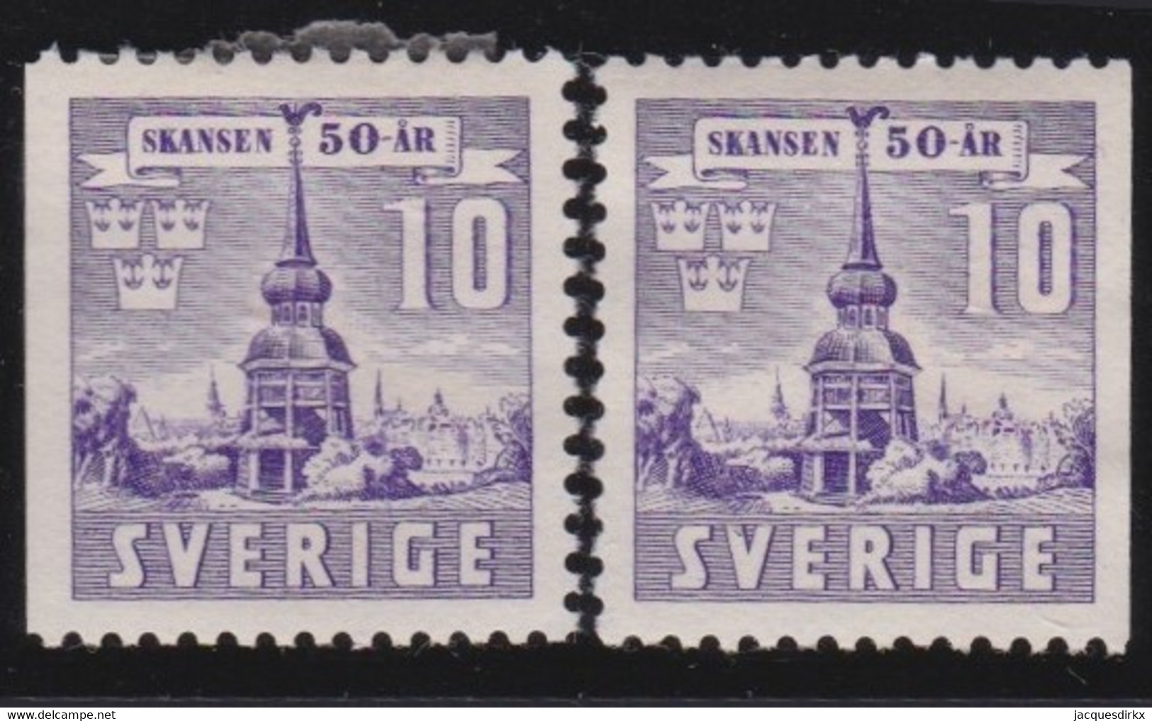 Sweden   .    Y&T   .      248a  2x     .     *     .     Mint-hinged - Neufs