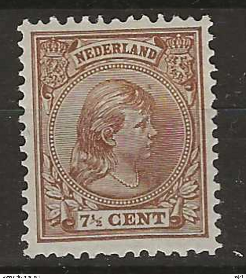 1891 MH/* Nederland NVPH 36 - Ungebraucht