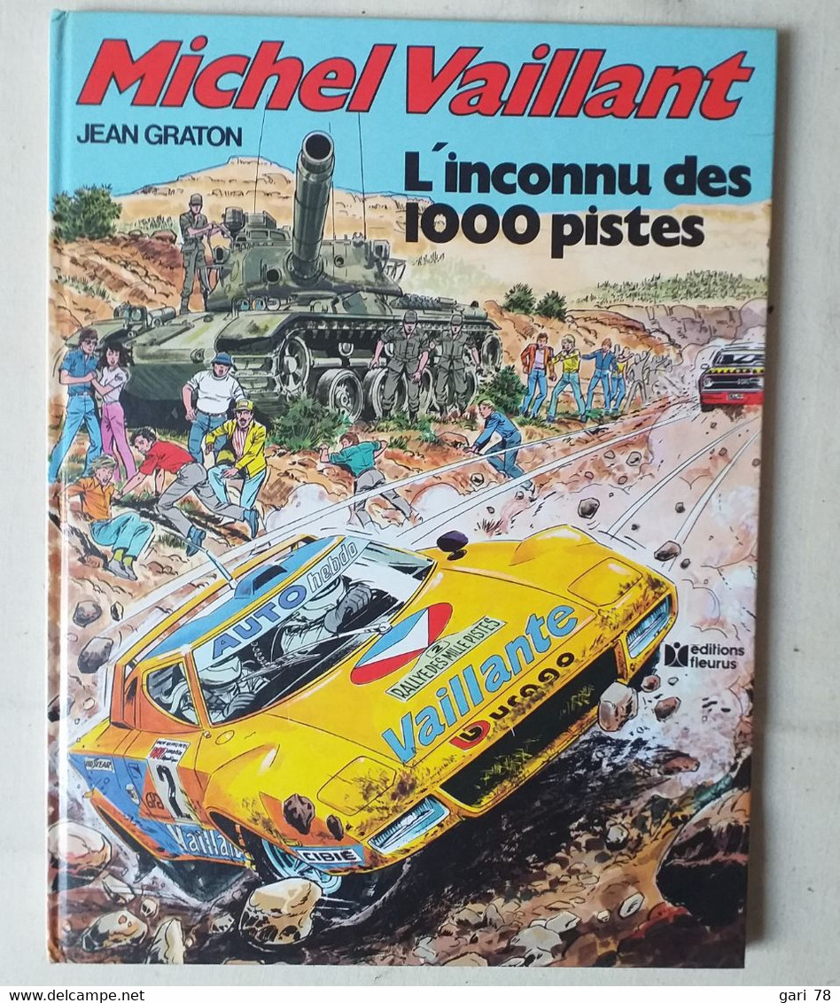 BD Jean GRATON : Michel Vaillant, L'inconnu Des 1000 Pistes - Tome 37 - Edition De 1980 - Michel Vaillant