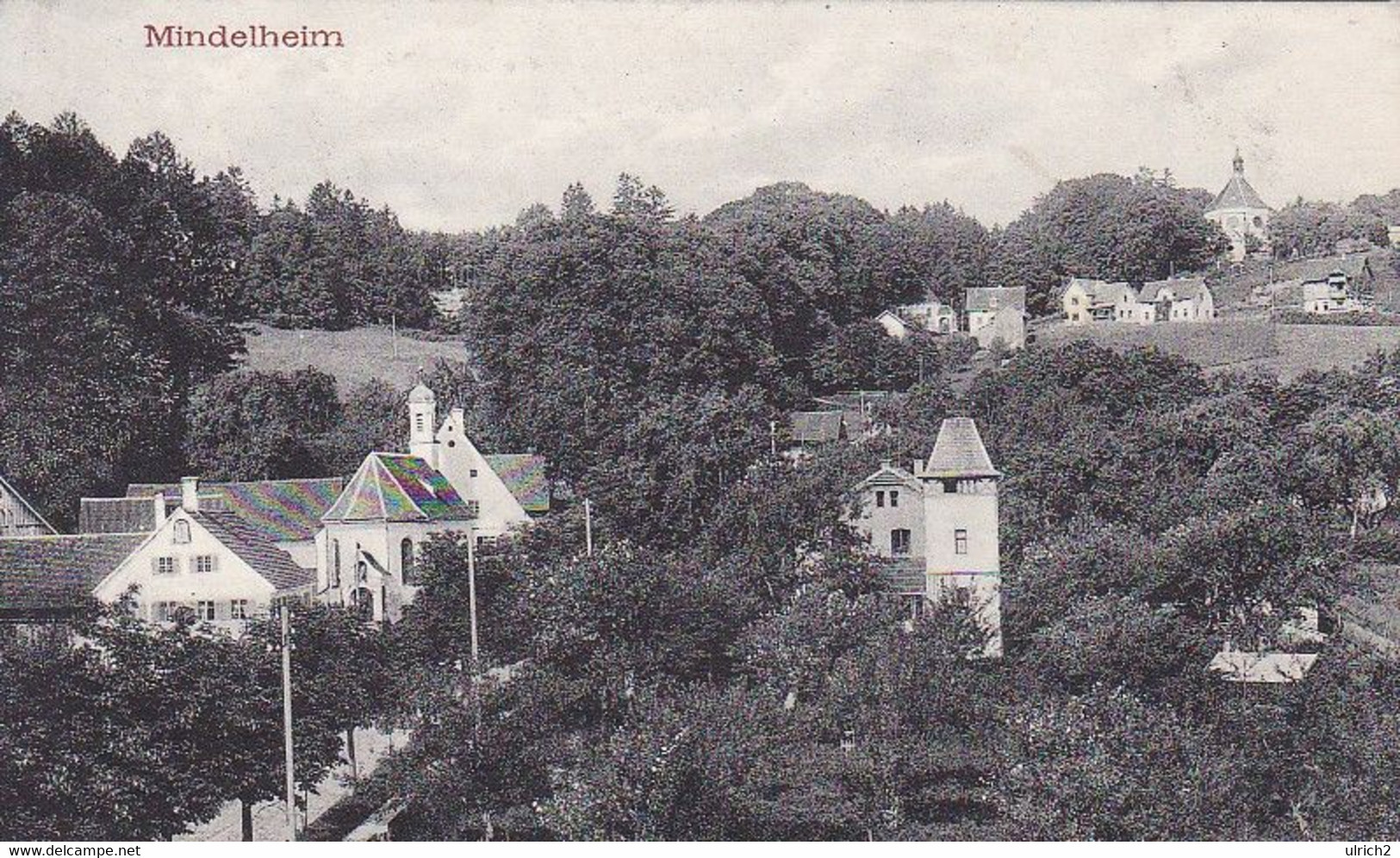 AK Mindelheim - Weg Zum Katharinenberg - Feldpost 1915 (62241) - Mindelheim