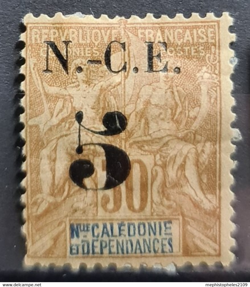 NOUVELLE CALÉDONIE 1902 - MLH - YT 65 - Unused Stamps