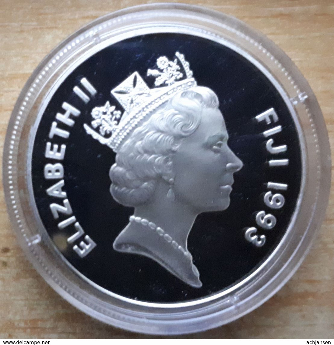 Fiji, 10 Dollars 1993 - Silver Proof - Fidji