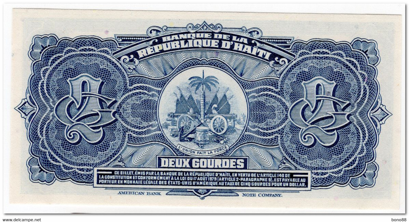 HAITI,2 GOURDES,L.1973,P.211,UNC - Haïti