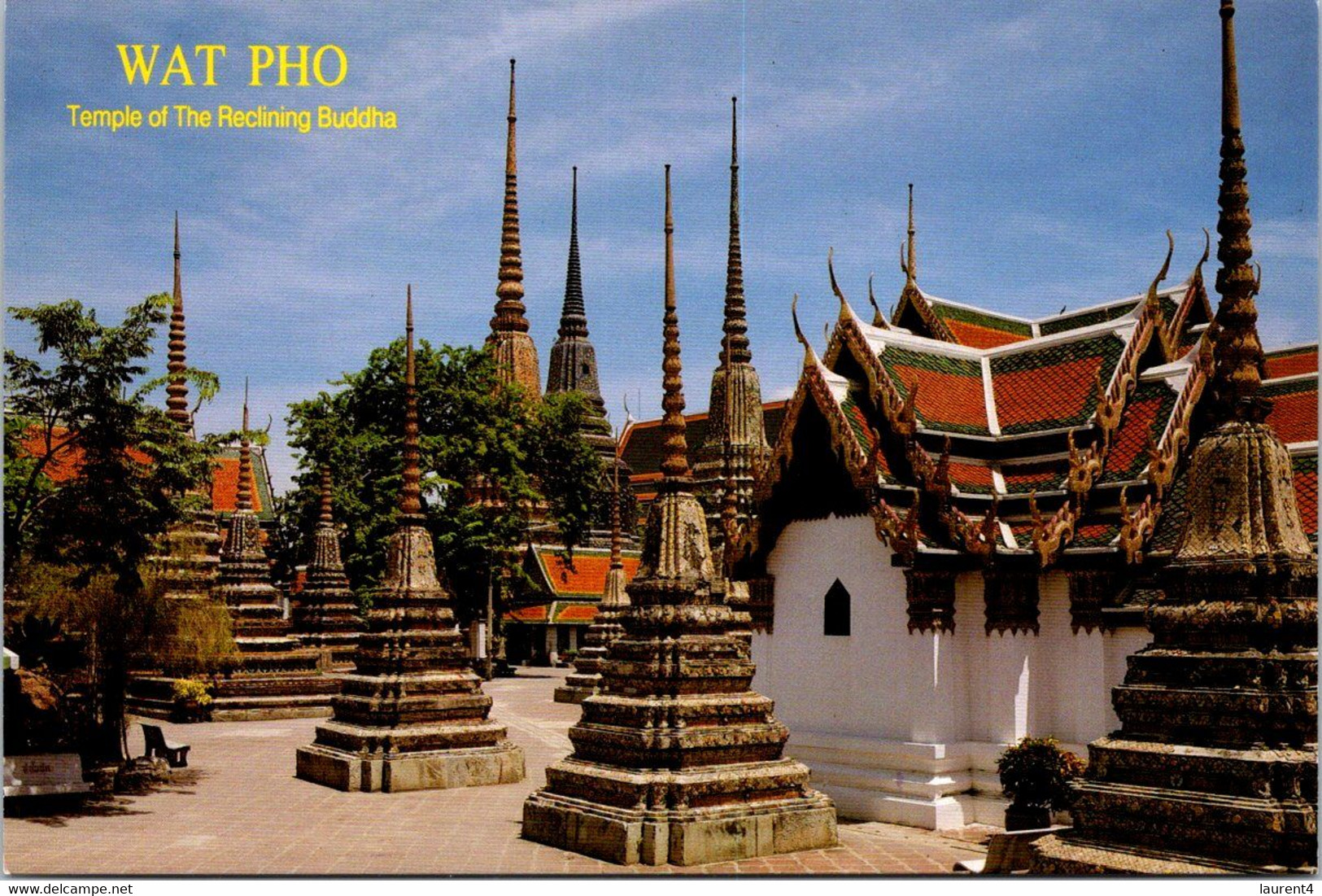(4 M 45) Thailand  - Wat Pho Temple - Boeddhisme
