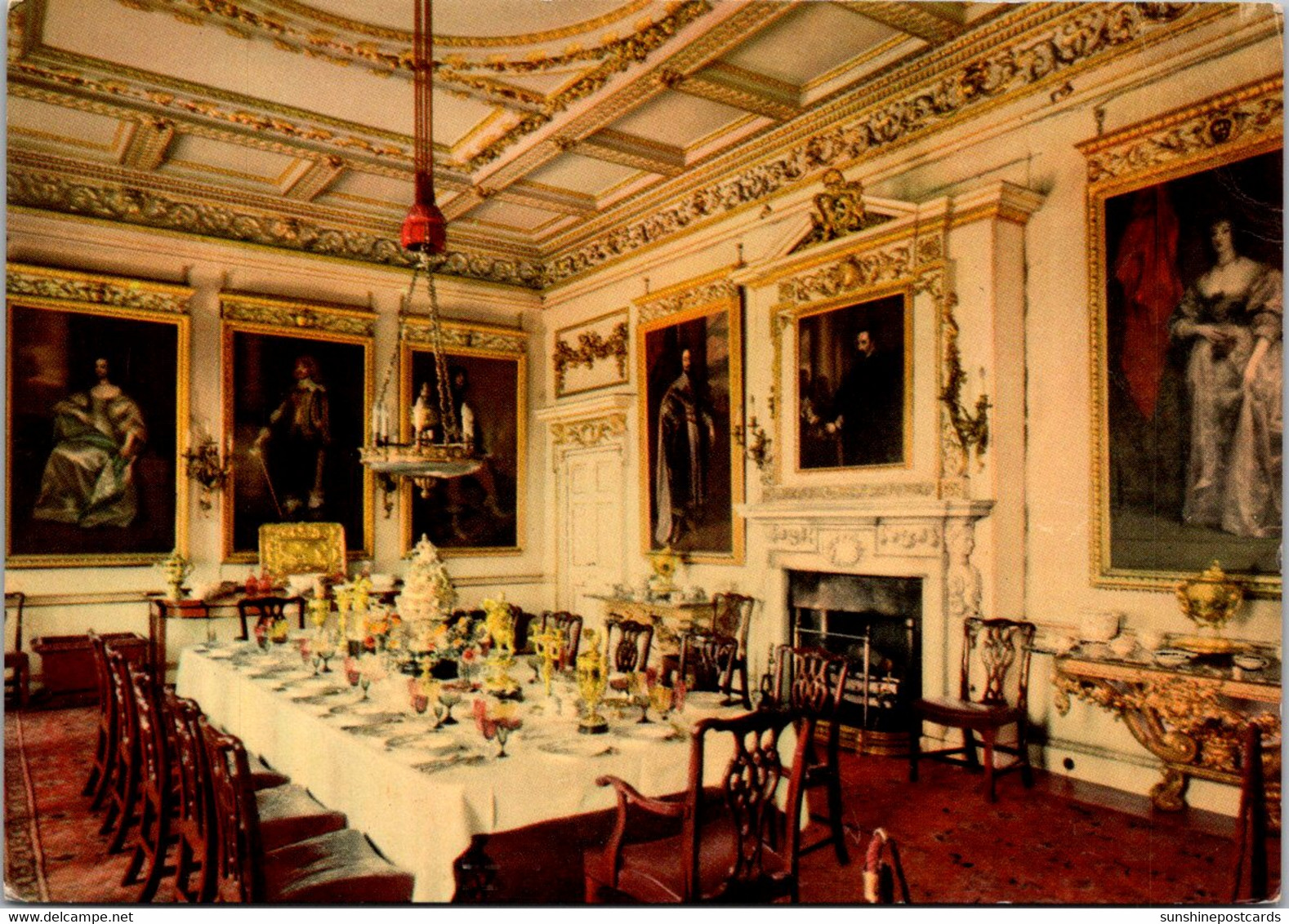 England Bedfordshire Woburn Abbey The State Dining Room - Bedford