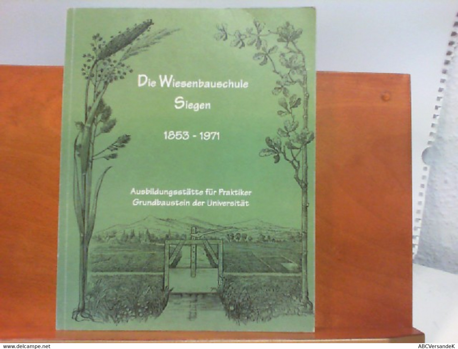 Die Wiesenbauschule Siegen 1853 - 1971 : Ausbildungsstätte Für Praktiker; Grundbaustein Der Universität - Livres Scolaires