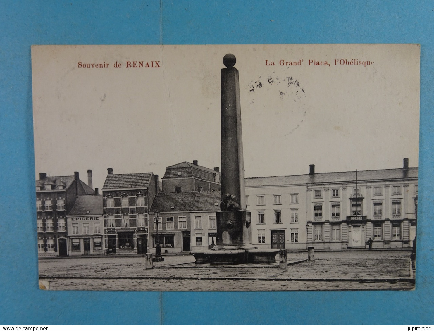 Souvenir De Renaix La Grand'Place, L'Obélisque - Ronse