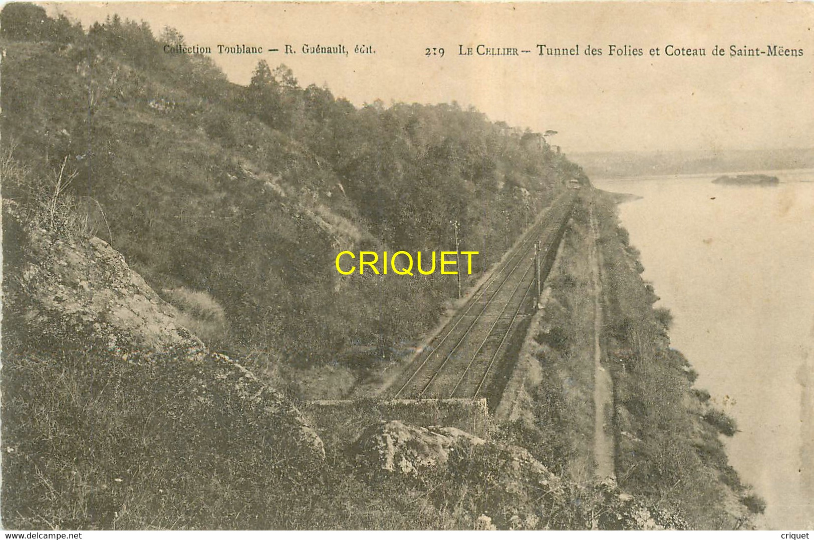 44 Le Cellier, Tunnel Des Folies Et Côteau De St Meens, Visuel Pas Courant - Le Cellier