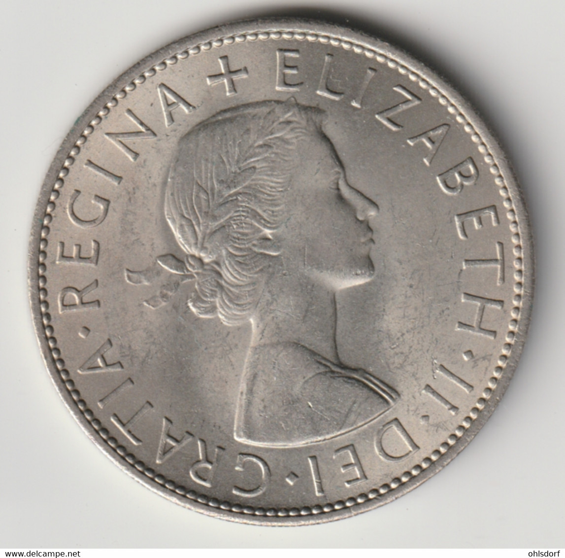 GREAT BRITAIN 1967: 1/2 Crown, KM 907 - K. 1/2 Crown