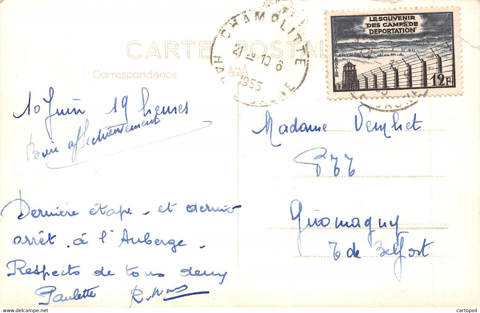 70 - CHAMPLITTE - Auberge Franc Comtoise - Le Château - Champlitte