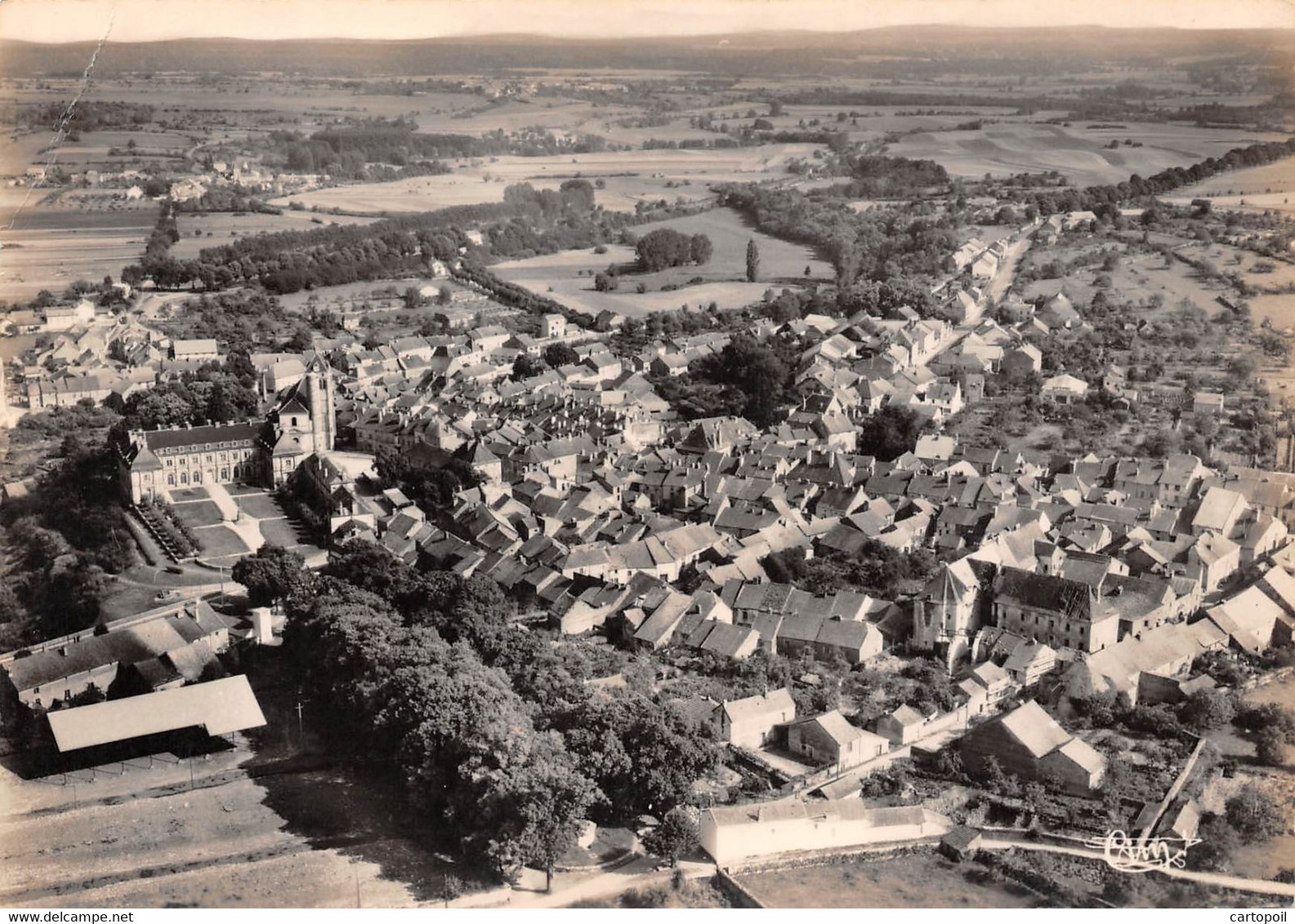 70 - CHAMPLITTE - Un Beau Panorama Aérien - Champlitte