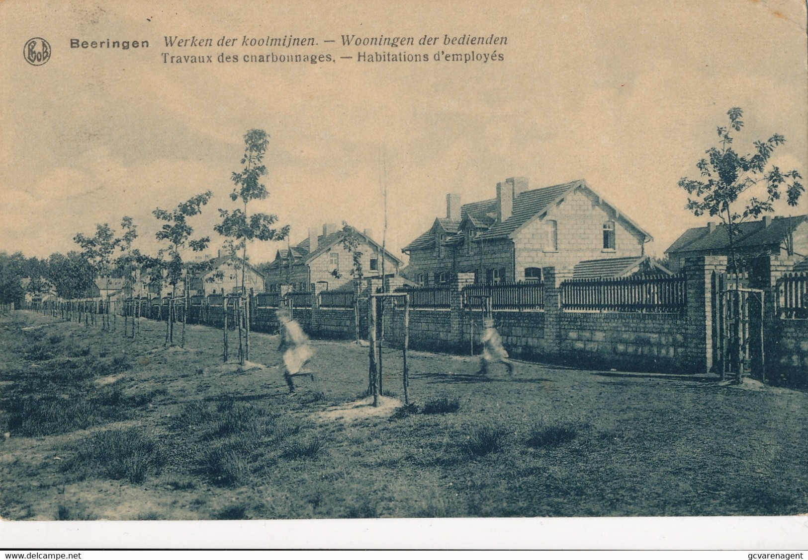 BERINGEN  WONINGEN DER BEDIENDEN          2 SCANS - Beringen