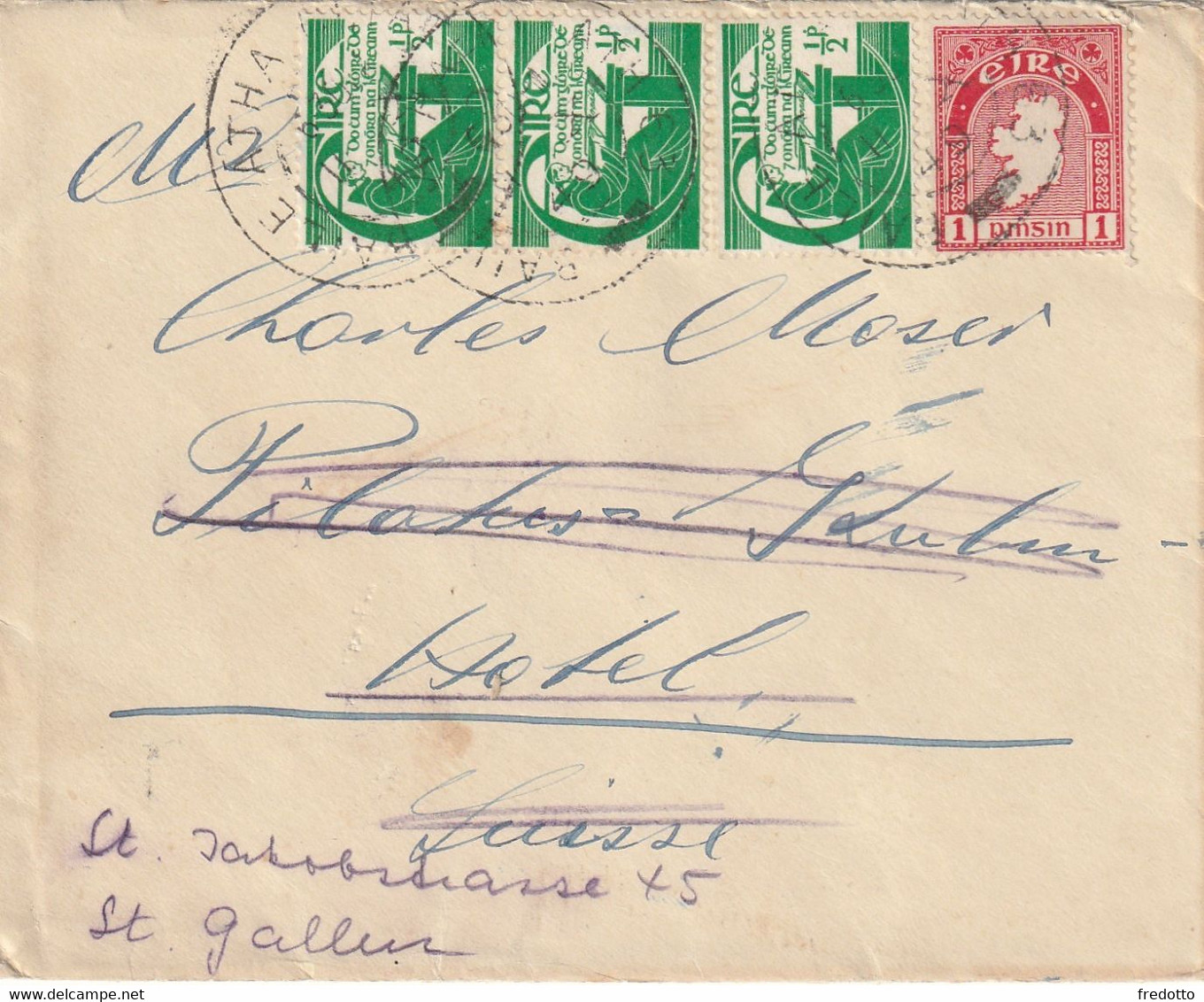 Irland-Brief - Storia Postale