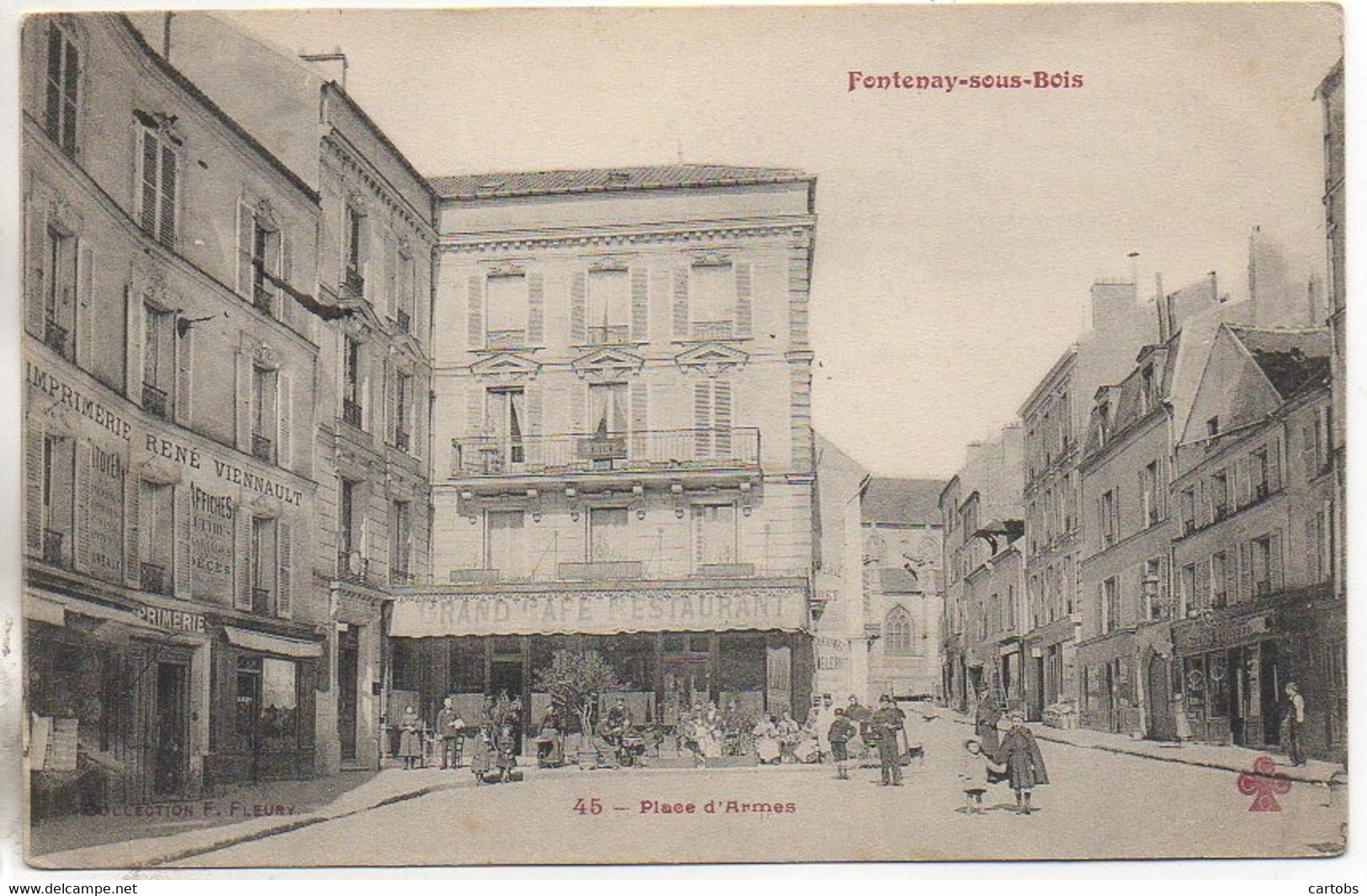 94  FONTENAY-sos-BOIS  Place D'Armes - Fontenay Sous Bois