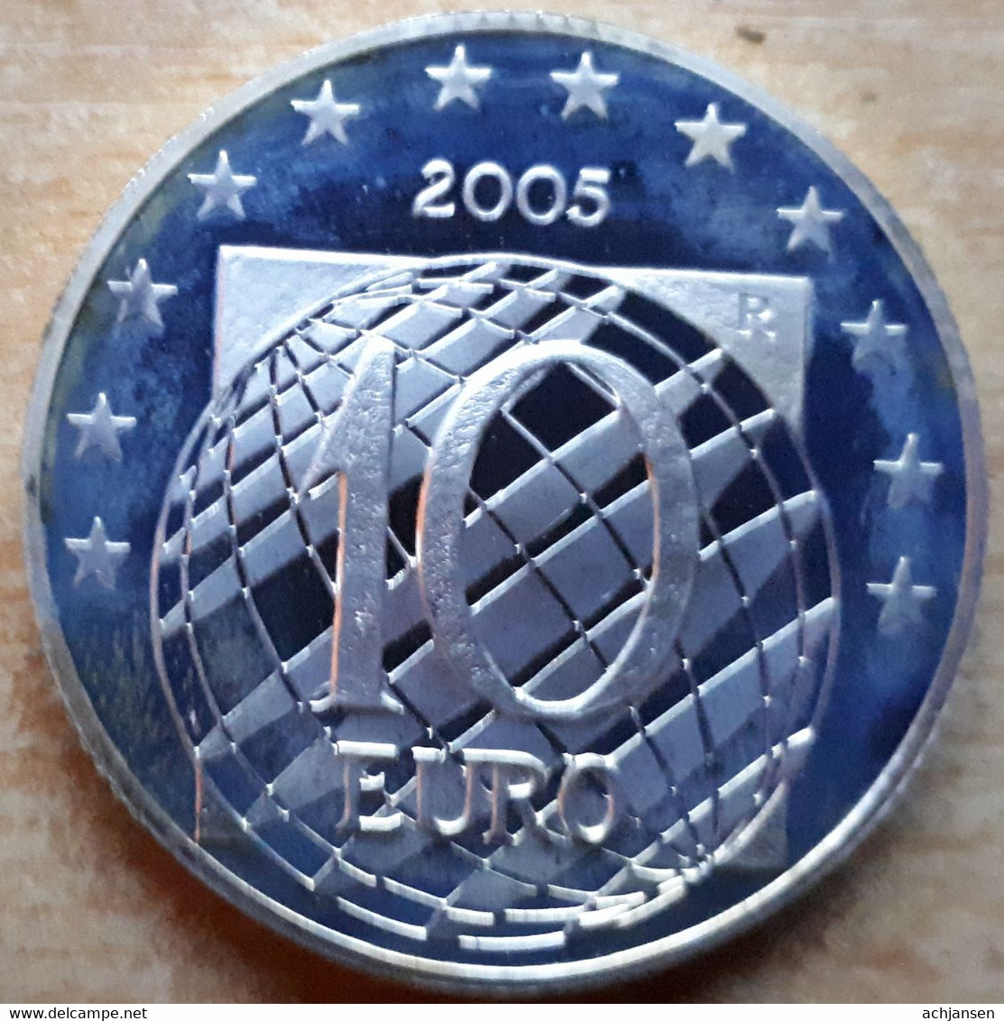 Italy, 10 Euro 2005 - Silver Proof - Andere & Zonder Classificatie