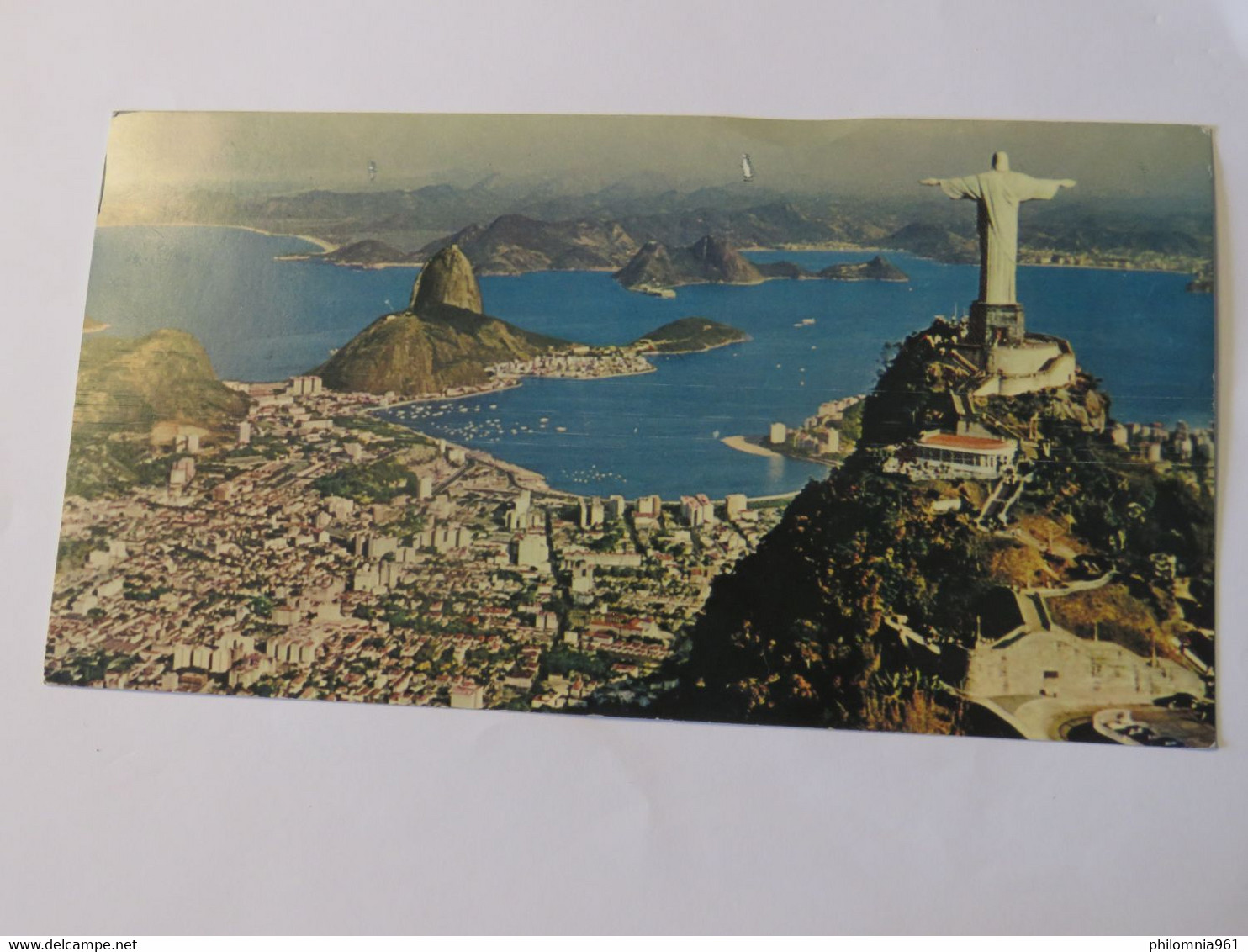 BRAZIL POSTCARD TO ITALY 1962 - Other & Unclassified