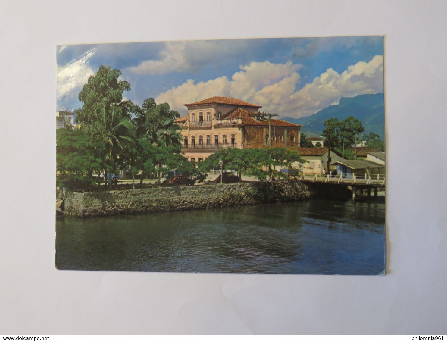 BRAZIL POSTCARD TO ITALY 1992 - Used Stamps