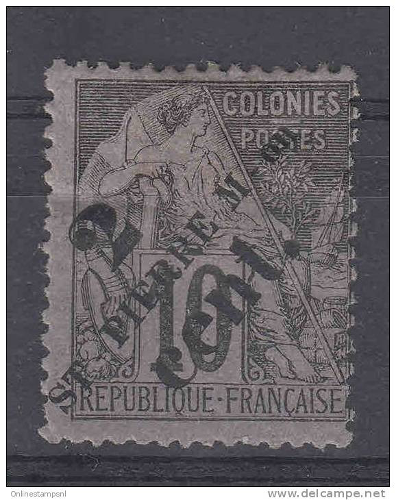 St Pierre Et Miquelon Yvert Nr 38 , MH/*. Cat Value Maury  € 21 - Unused Stamps