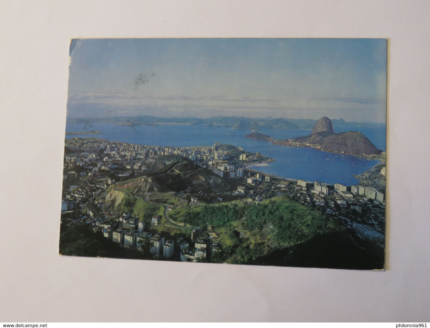 BRAZIL POSTCARD TO ITALY 1976 - Oblitérés