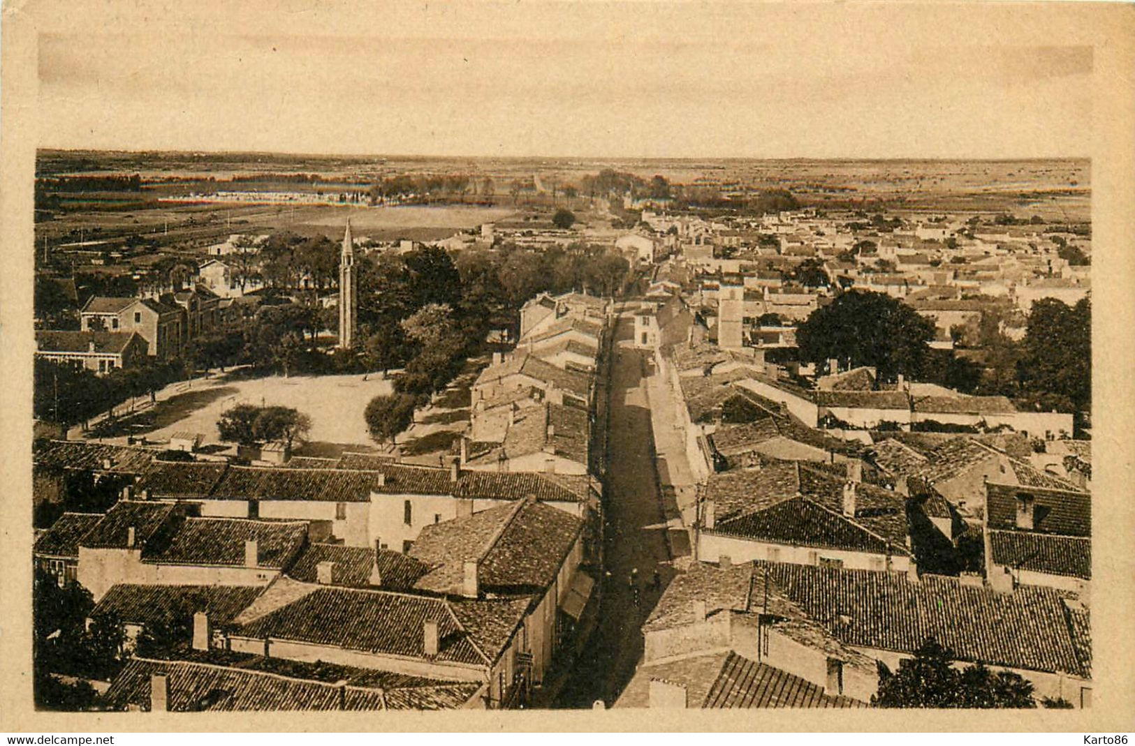 Ile D'oléron * St Pierre D'oléron * Panorama Vers La Lanterne Des Morts - Saint-Pierre-d'Oleron