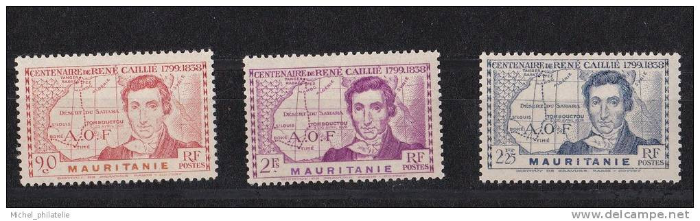⭐ Mauritanie - YT N° 95 à 97 ** - Neuf Sans Charnière ⭐ - Unused Stamps