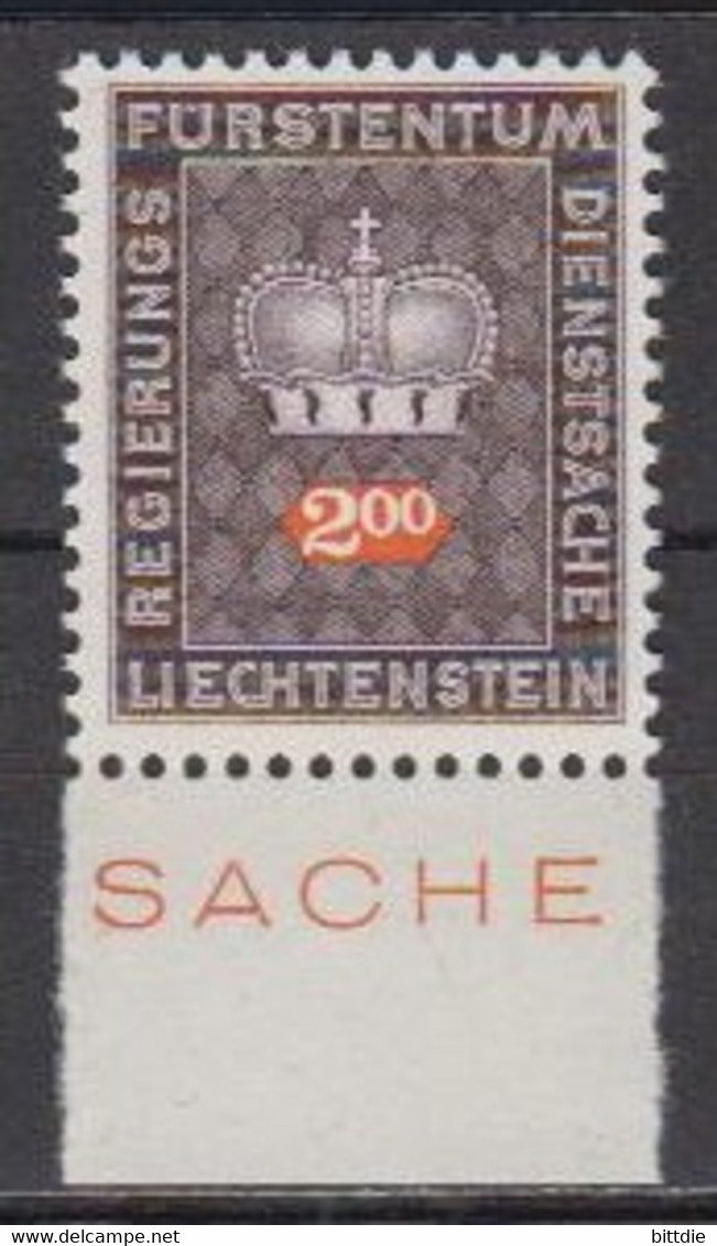 Liechtenstein , D 56 UR , Xx   (M 3025) - Service