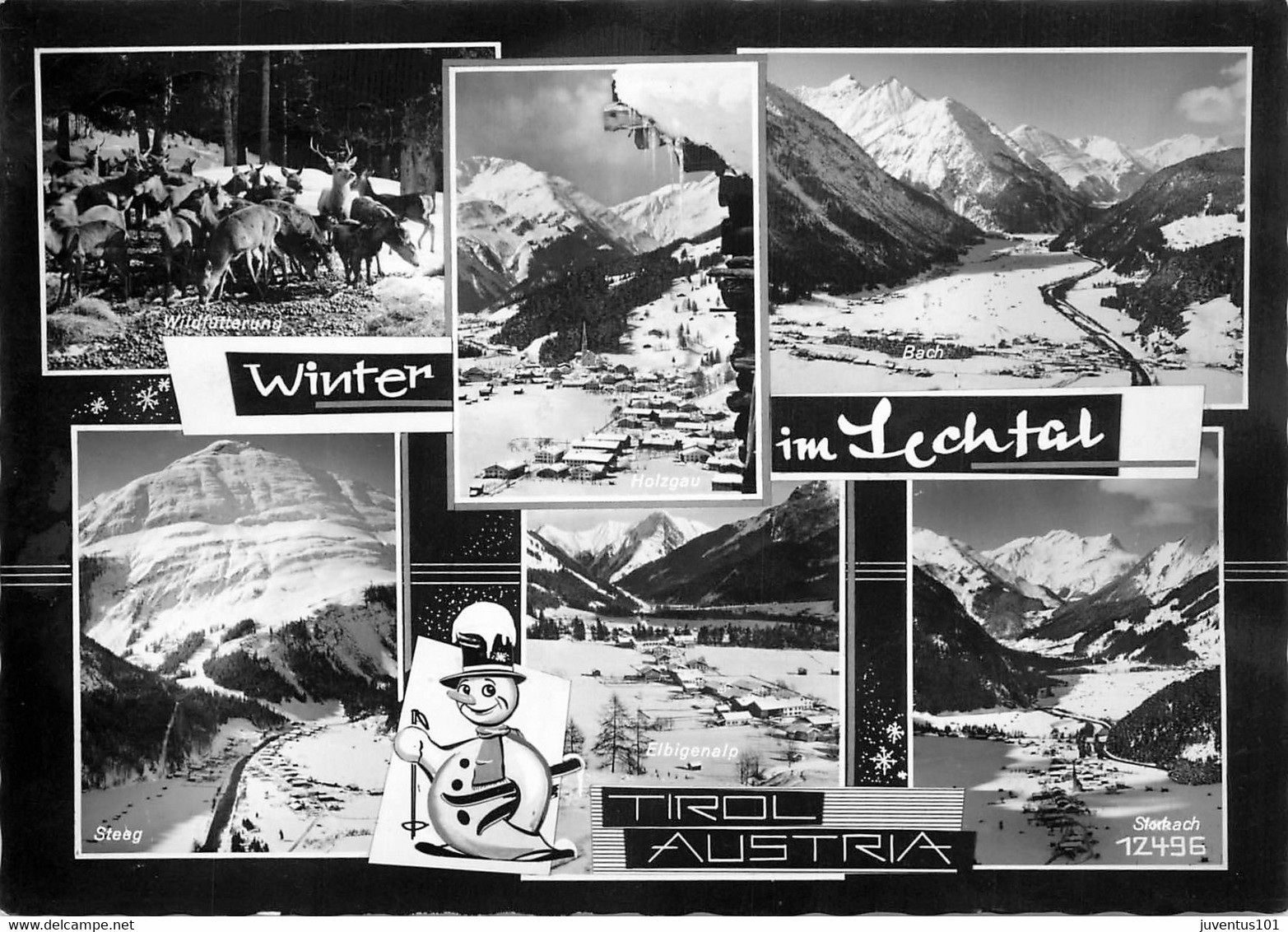 CPSM Winter Im Lechtal      L1935 - Lechtal