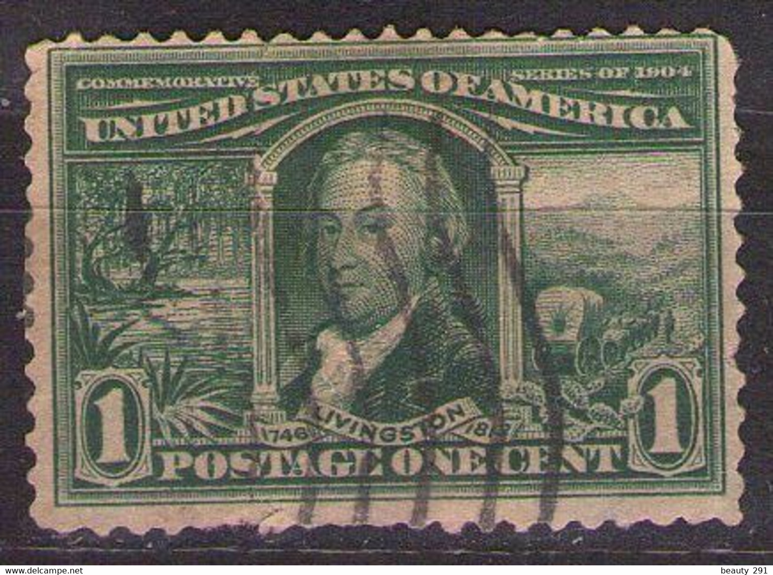 UNITED STATES 1904 Mi 154 1c  LOUISIANA PURCHASE, USED - Unused Stamps